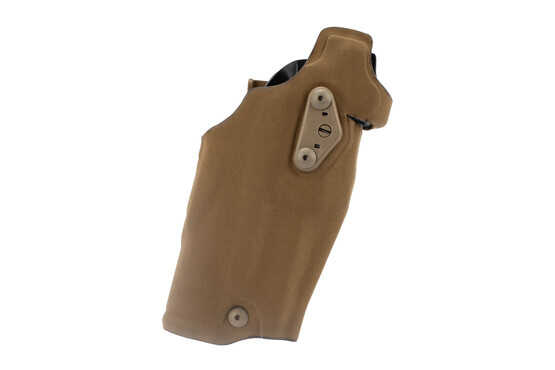 Safariland 6354DO Glock 19 Holster features a Cordura Nylon Coyote Brown finish